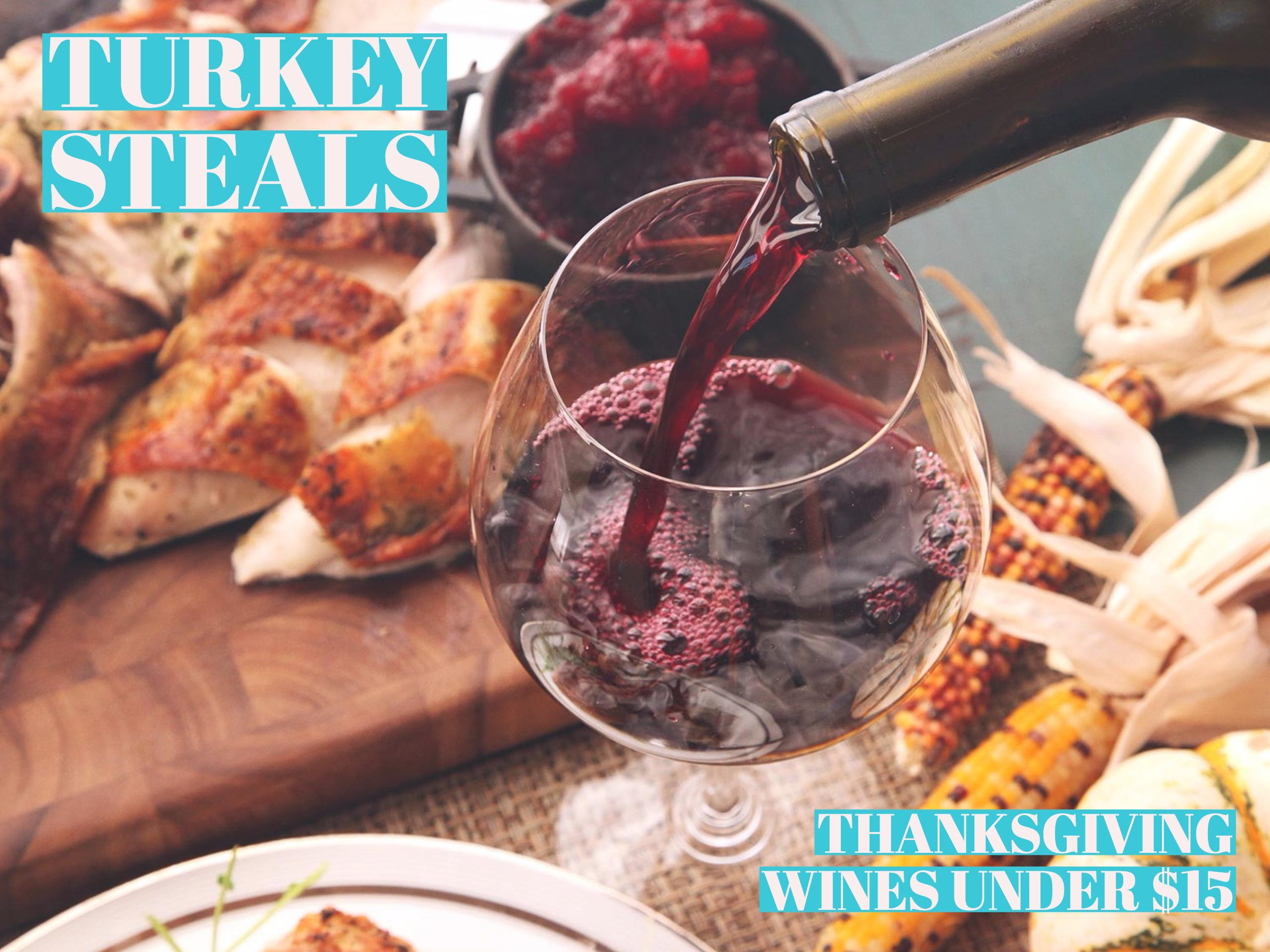 thanksgiving wine under $15