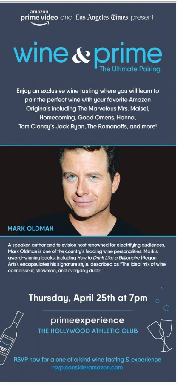The Return of Wine & Prime with Amazon Video! Mark Oldman Learn